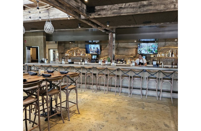 AMKO M7532BS X back Commercial Grade Restaurant Barstool