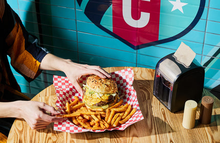 AMKO T64 Ashwood Carbonized Light Butcher Block Restaurant Table Top