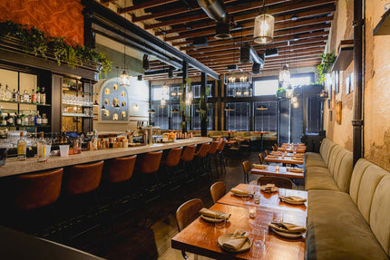 AMKO M5931BS Pumpkin Metal Frame Full Upholstered Seat Restaurant Barstool