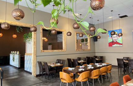 AMKO M909 Brown Commercial Grade Restaurant Chair