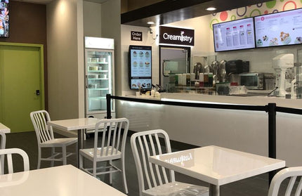 AMKO T40 White Restaurant Table Top