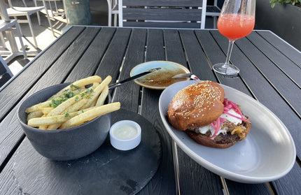 AMKO T66G Black Restaurant Patio Table Top