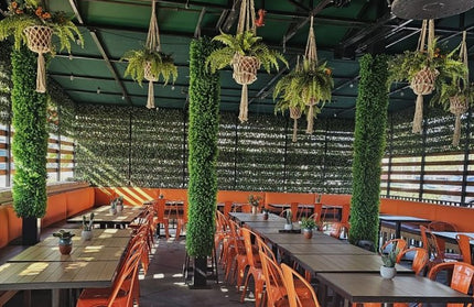 AMKO M7781 Orange Commercial Grade Restaurant Chair