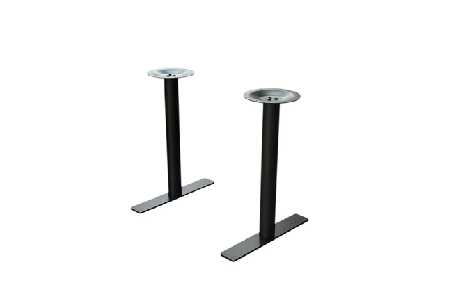 AMKO Flat Steel T base FB322 Commercial Grade Restaurant Base