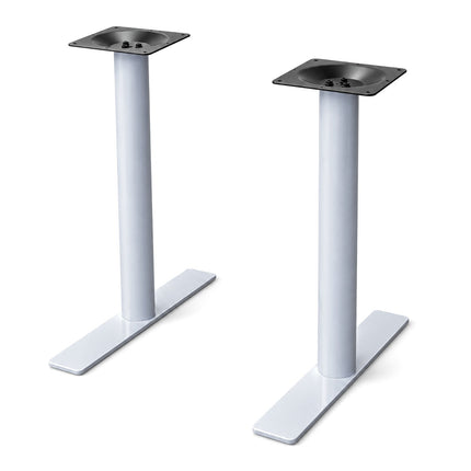 AMKO Flat Steel T base FW322 White Commercial Grade Restaurant Base