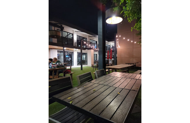 AMKO T66B Mocha Restaurant Patio Table Top