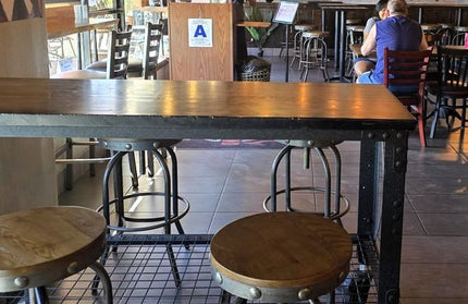 AMKO M3575 Commercial Grade Restaurant Barstool