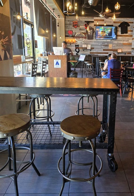 AMKO M3575 Commercial Grade Restaurant Barstool