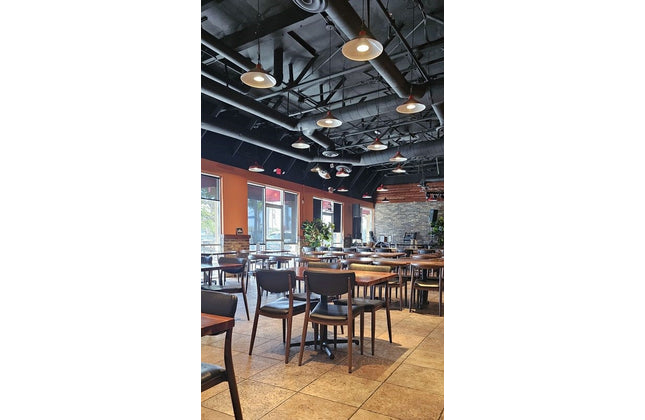 AMKO M5641 Black Commercial Grade Restaurant Chair