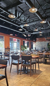 AMKO M5641 Black Commercial Grade Restaurant Chair