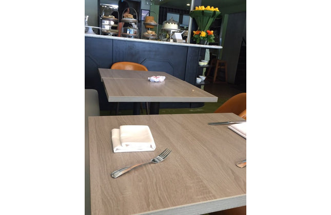 AMKO T53 Laminate Light Gray Restaurant Table Top