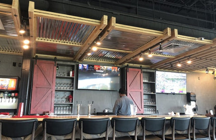 AMKO M5641BS Black Commercial Grade Restaurant Barstool