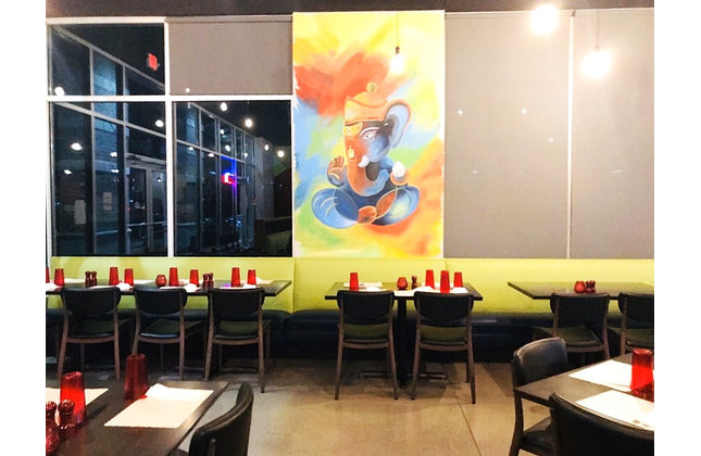 AMKO M5641 Black Commercial Grade Restaurant Chair