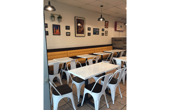 AMKO T40 White Restaurant Table Top