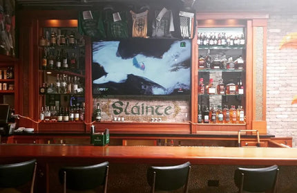 AMKO M5641BS Black Commercial Grade Restaurant Barstool