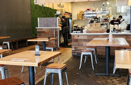 AMKO M7785 Pewter Commercial Grade Restaurant Backless Chair