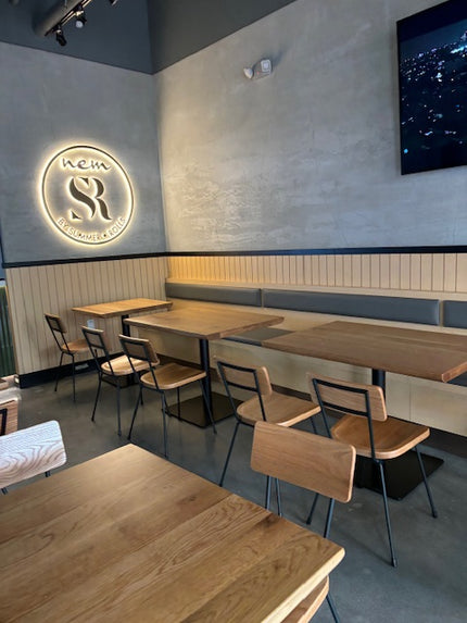 AMKO M7450 Natural Metal Commercial Grade Restaurant Chair