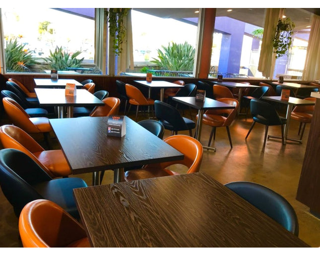 AMKO T53 Laminate Walnut Restaurant Table Top