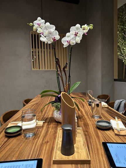 AMKO T19 Plank South American Walnut Live Edge Restaurant Table Top