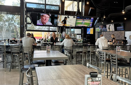 AMKO M5530 Gunmetal Commercial Grade Restaurant Chair