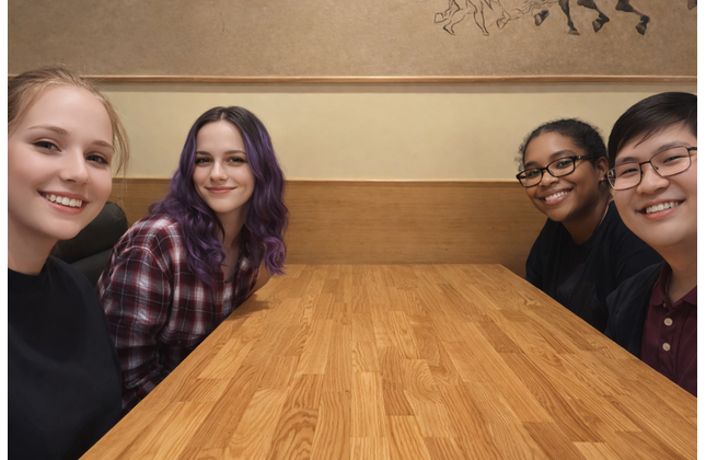 AMKO T64 Ashwood Carbonized Light Butcher Block Restaurant Table Top