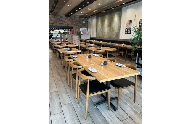 AMKO T52 Laminate Oak Restaurant Table Top