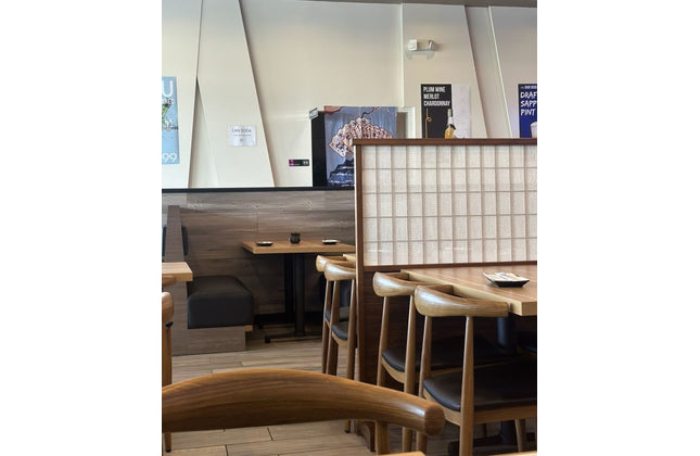 AMKO M5680 Oak Commercial Grade Restaurant Chair