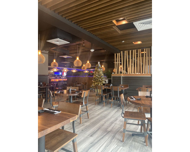 AMKO 236W Metal Commercial Grade Restaurant Chair