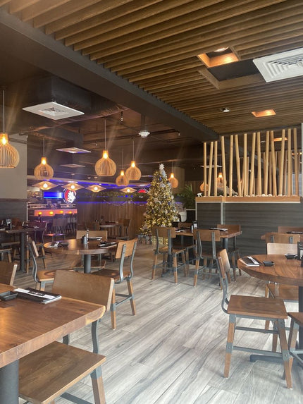 AMKO 236W Metal Commercial Grade Restaurant Chair