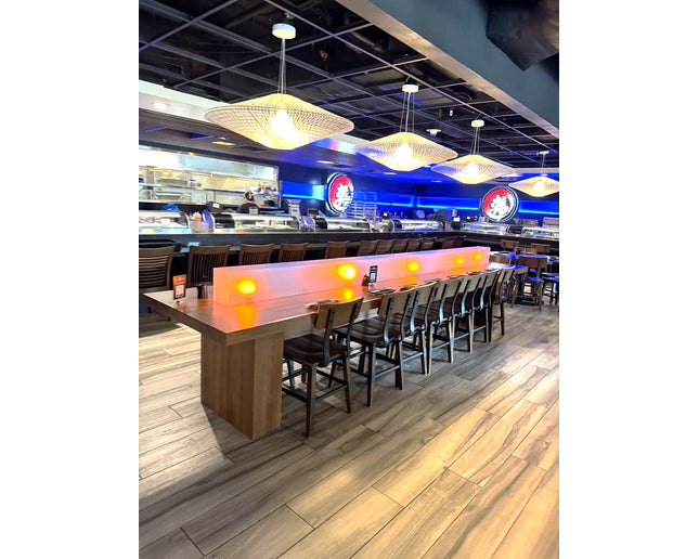 AMKO 236W Metal Commercial Grade Restaurant Chair