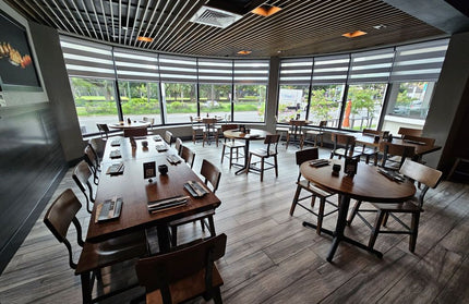 AMKO 236W Metal Commercial Grade Restaurant Chair