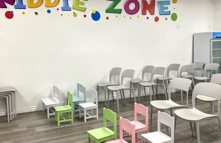 AMKO P633 Gray Commercial Grade Restaurant Durable Plastic Chair