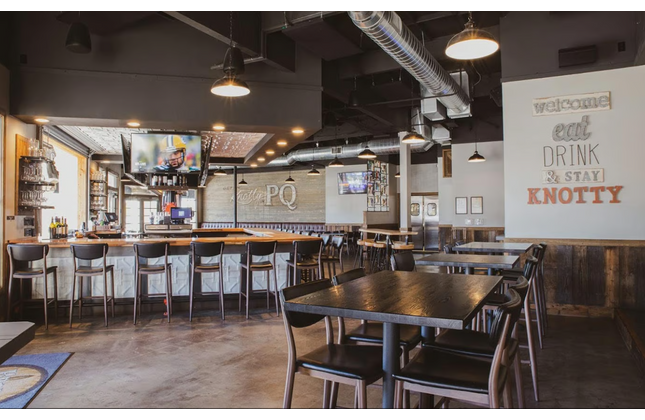 AMKO M5641BS Black Commercial Grade Restaurant Barstool