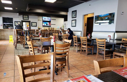 AMKO 553P Commercial Grade Restaurant Wood Chair