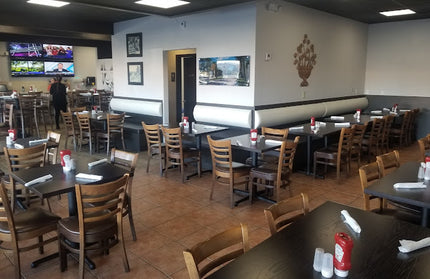 AMKO T53 Laminate Espresso Restaurant Table Top