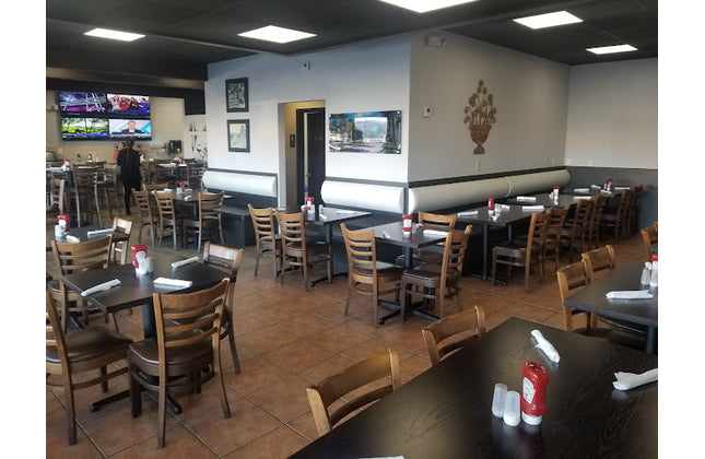 AMKO T53 Laminate Espresso Restaurant Table Top