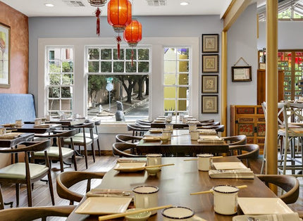 AMKO M5680A Walnut Commercial Grade Restaurant Chair