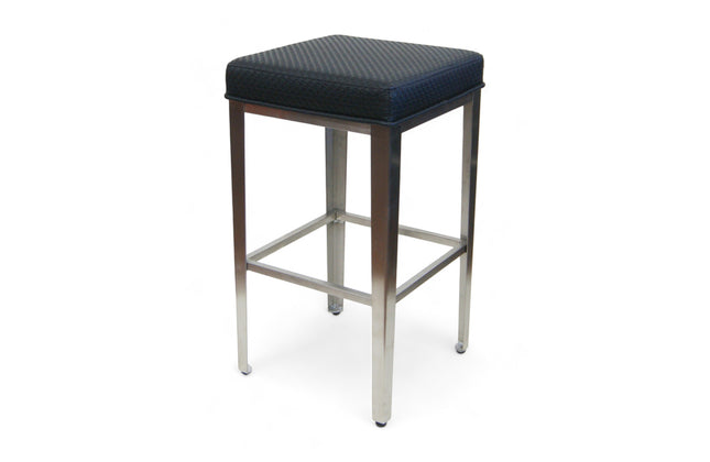 AMKO M2520BS Stainless Steel Commercial Grade Restaurant Barstool