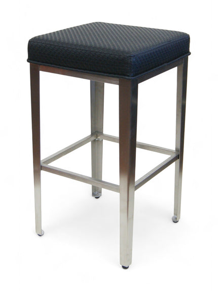 AMKO M2520BS Stainless Steel Commercial Grade Restaurant Barstool