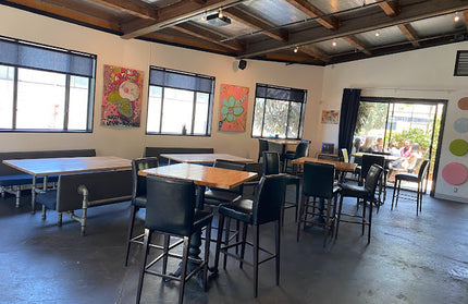 AMKO M2900 Black Metal Frame Full Upholstered Seat Restaurant Barstool