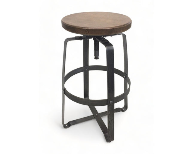 AMKO M2920 Metal Frame Commercial Grade Restaurant Backless Stool