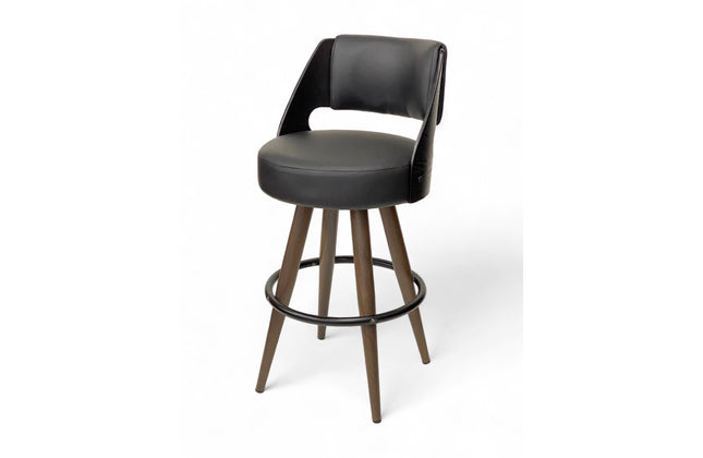 AMKO M3098 Metal Frame Swivel Restaurant Barstool