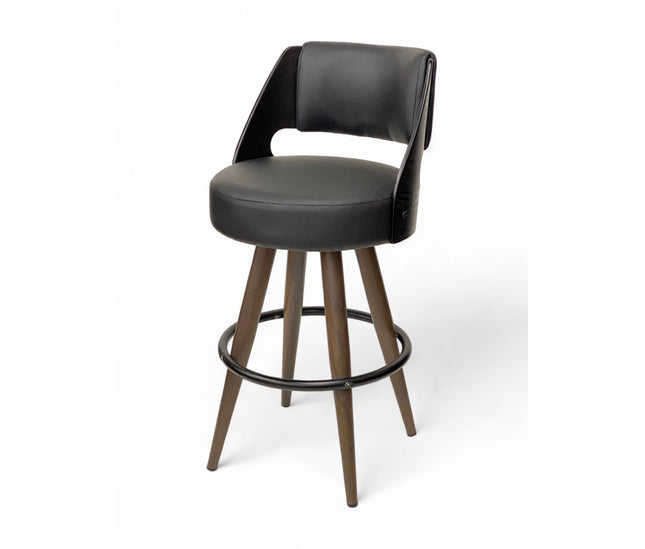 AMKO M3098 Metal Frame Swivel Restaurant Barstool