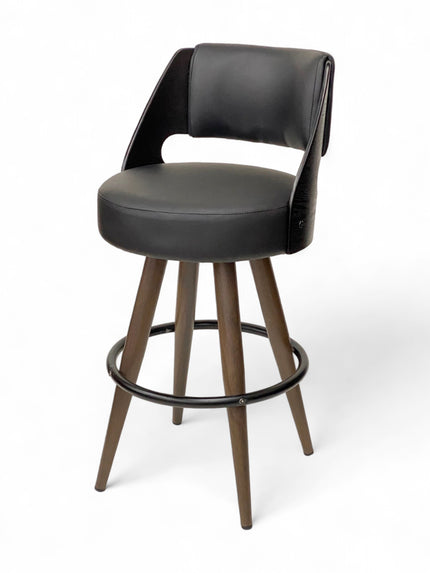 AMKO M3098 Metal Frame Swivel Restaurant Barstool