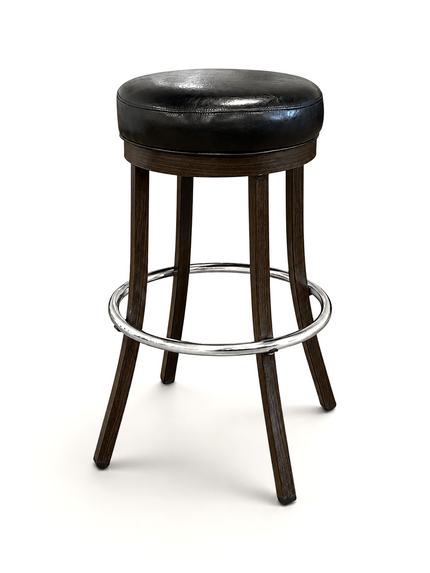 AMKO M3160 Swivel Commercial Grade Restaurant Barstool