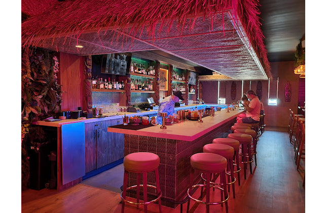 AMKO M3170 Walnut Commercial Grade Restaurant Barstool