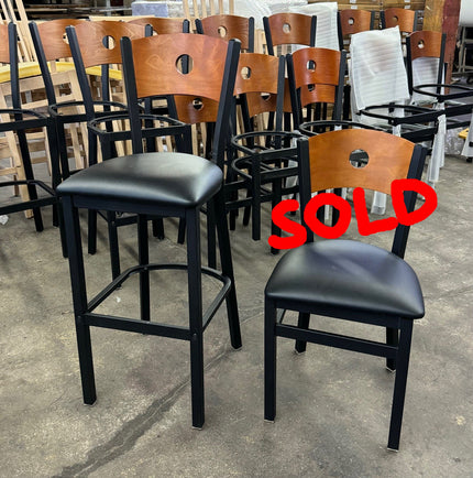 AMKO M5520BS Dark Cherry Barstools on Sale