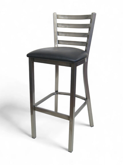 AMKO M5530BS Gunmetal Commercial Grade Restaurant Barstool