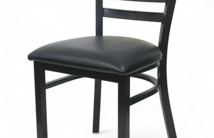 AMKO M5530 Black Commercial Grade Restaurant Chair