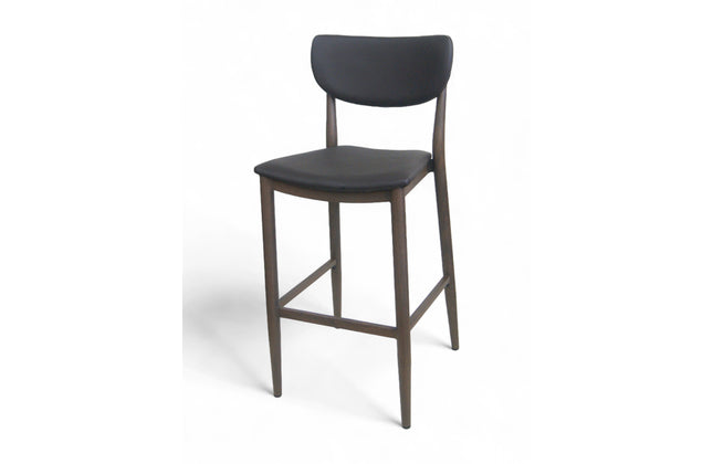 AMKO M5641BS Brown Commercial Grade Restaurant Barstool